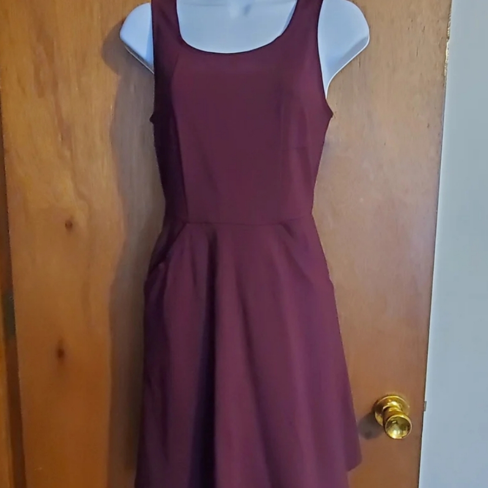 Maurices Ponte skater dress with pockets - Picture 2 of 9